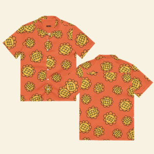 Nami One Piece Anime Hawaiian Button Up Shirt