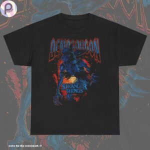 Stranger Things Demogorgon Metal Shirt