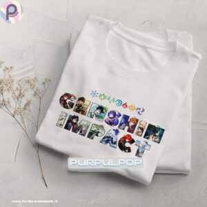 Genshin Impact Game Character Shirt