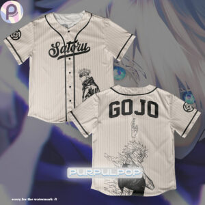 Gojo Satoru Jujutsu Kaisen Jersey Baseball Shirt