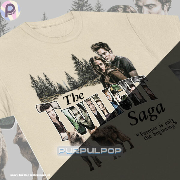 Twilight Saga Movies Edward Bella Shirt