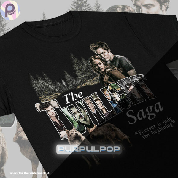 Twilight Saga Movies Edward Bella Shirt
