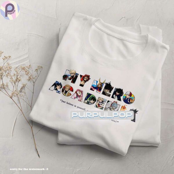 My Hero Academia MHA Character Shirt