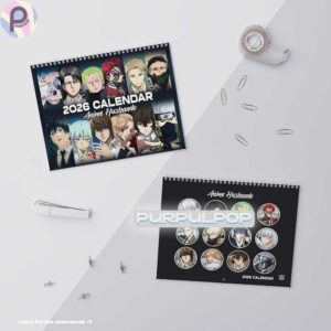 Anime Manga Husbando 2026 Calendar