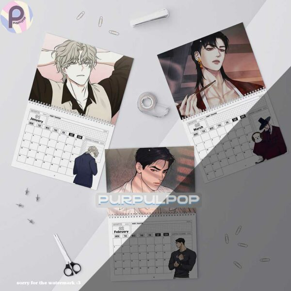 Manhwa Boylove 2026 Calendar