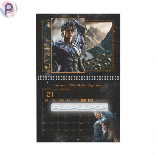 Acotar Bat Boys SJM Book Boyfriends 2026 Calendar