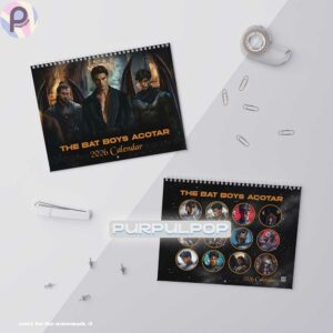 Acotar Bat Boys SJM Book Boyfriends 2026 Calendar