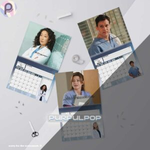 Grey’s Anatomy Tv Series 2026 Calendar