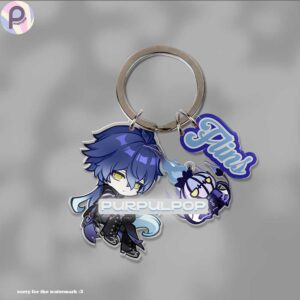 Flins Genshin Impact Acrylic Keychain