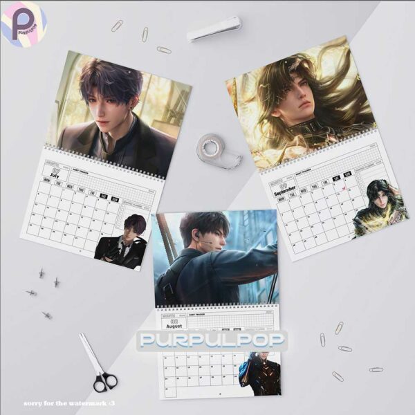 Love and Deepspace 2026 Calendar