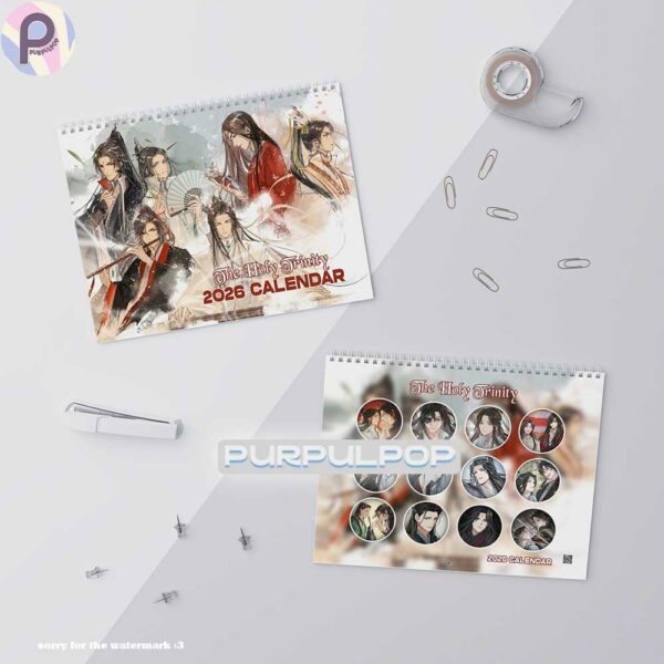 MDZS TGCF Scumbag System Novel 2026 Wall Calendar