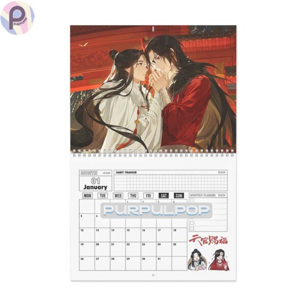 MDZS TGCF Scumbag System Novel 2026 Wall Calendar