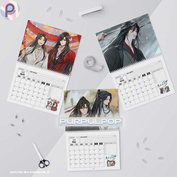 MDZS TGCF Scumbag System Novel 2026 Wall Calendar