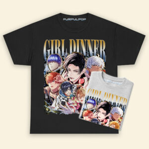 Obey Me All Characters Girl Dinner Game Shirt