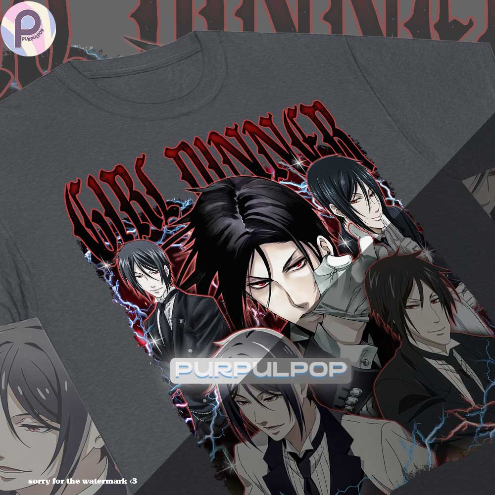 Sebastian Michaelis Black Butler Vintage Shirt Sebastian Michaelis Black Butler Vintage Shirt