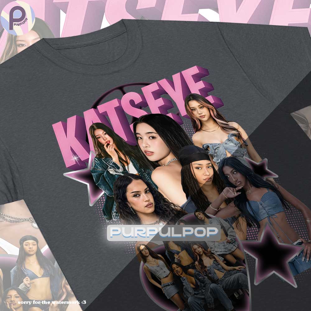 Katseye Beautiful Chaos Vintage Shirt Katseye Beautiful Chaos Vintage Shirt