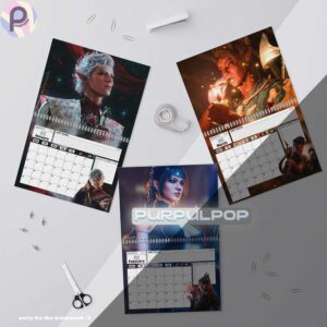 Baldur’s Gate 3 BG3 2026 Calendar