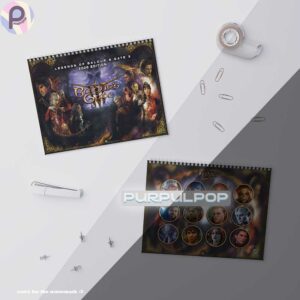 Baldur’s Gate 3 BG3 2026 Calendar