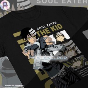 Death the Kid Soul Eater Anime Shirt Death the Kid Soul Eater Anime Shirt