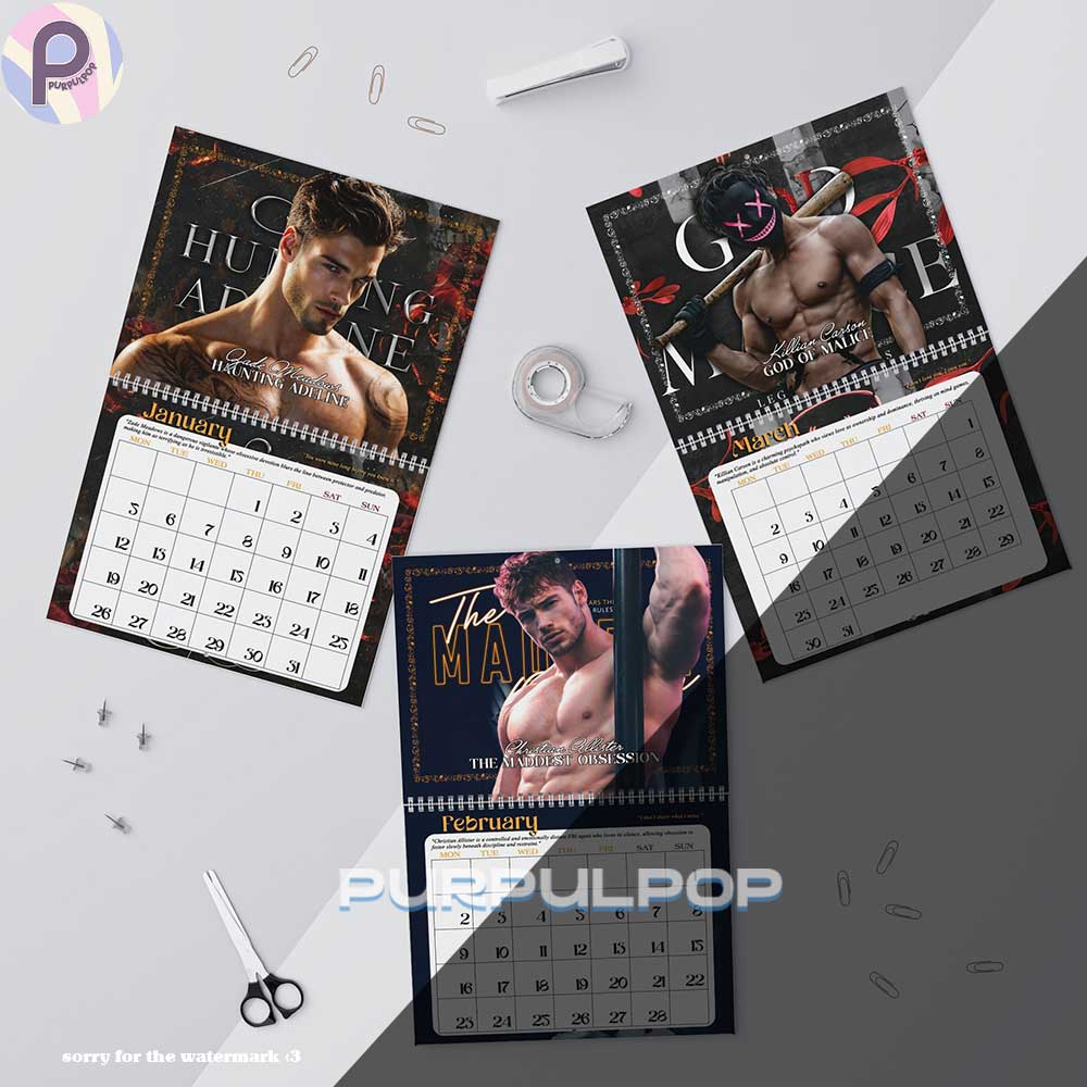 Dark Romance Morally Grey Book Boyfriends 2026 Calendar Dark Romance Morally Grey Book Boyfriends 2026 Calendar