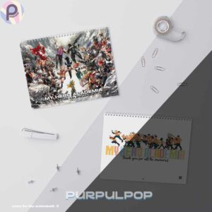 My Hero Academia MHA 2026 Calendar