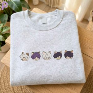 Chibi Love and Deepspace Embroidered Shirt