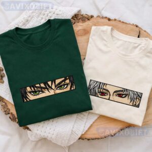 Love and Deepspace Eyes Embroidered Shirt