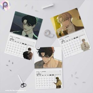 Manhwa Male Character 2026 Calendar