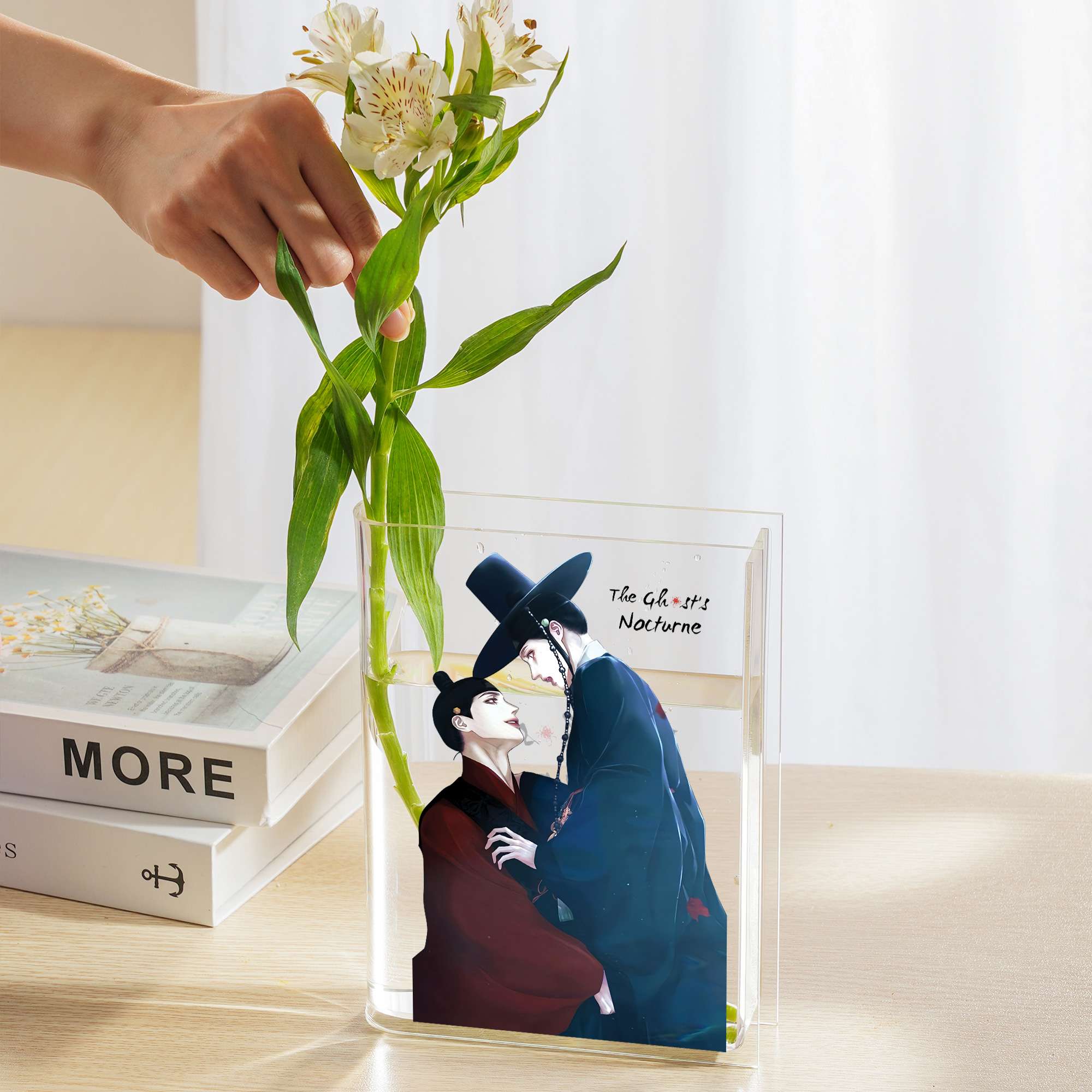 Manhwa Character Acrylic Vase Manhwa Character Acrylic Vase
