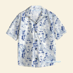 Low Tide in Twilight Hawaiian Button Up Shirt