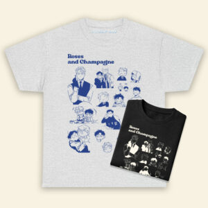 Low Tide Jinx Rose Champagne Manhwa Chibi shirt