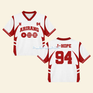 BTS Arirang 2026 Tour Boxy Mesh Jersey