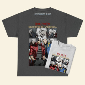 Dante Vergil Devil May Cry Anime Ss 2 Shirt