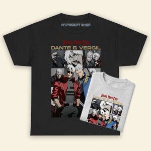 Dante Vergil Devil May Cry Anime Ss 2 Shirt